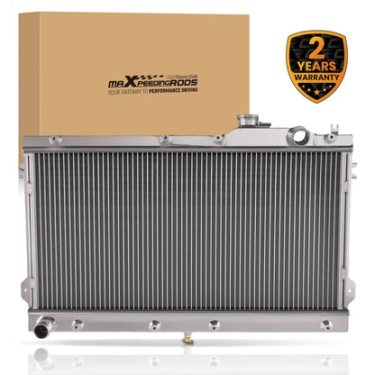 2 Row Aluminum Radiator for Mazda Miata MX5 1990-1997 1.6L 1.8L MT