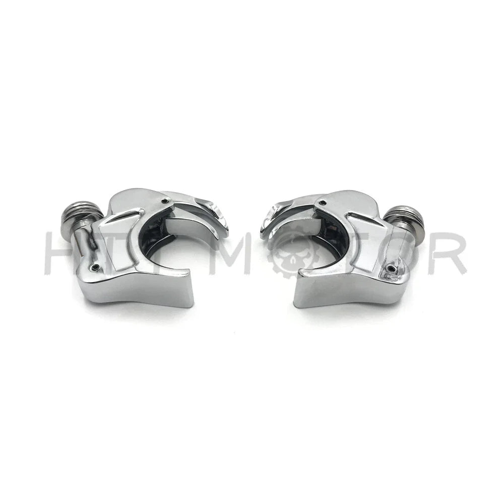 HTTMT Windshield Clamps 39mm for Harley Dyna Sportster