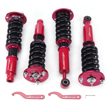 Adjustable 24 Way Coilover Shock and Spring Set for Mitsubishi Eclipse (95-99)