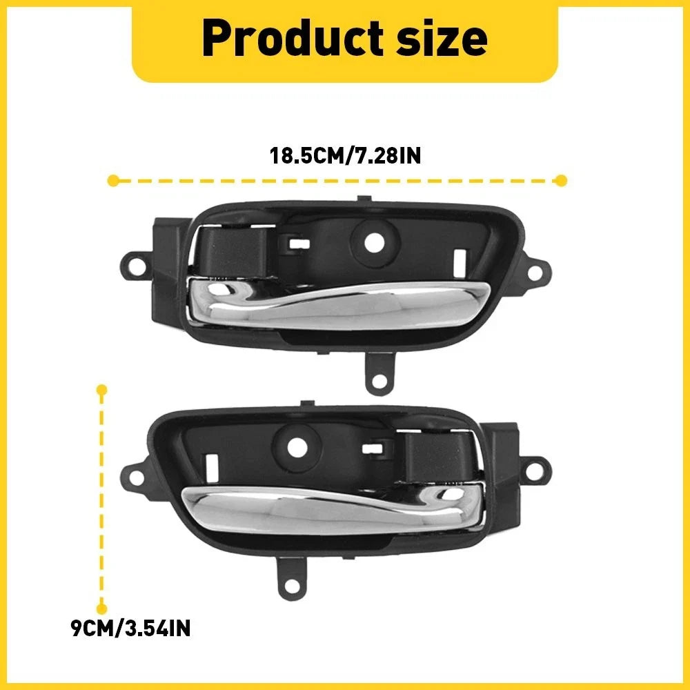 2X Interior Door Handles for Honda Accord (2003–2007)