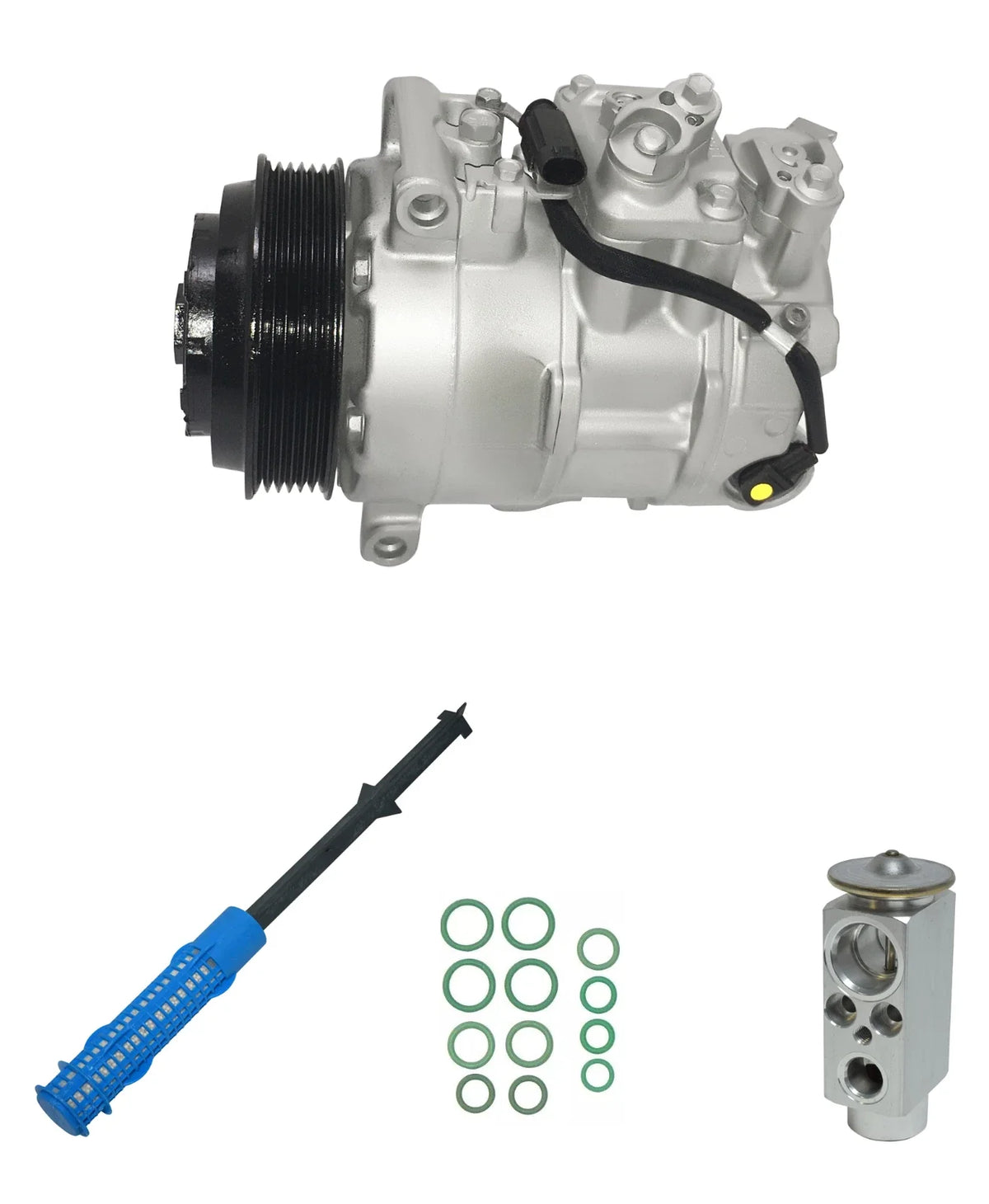 AC Compressor Kit Replacement for Mercedes SLK55 AMG 2010 5.5L V8