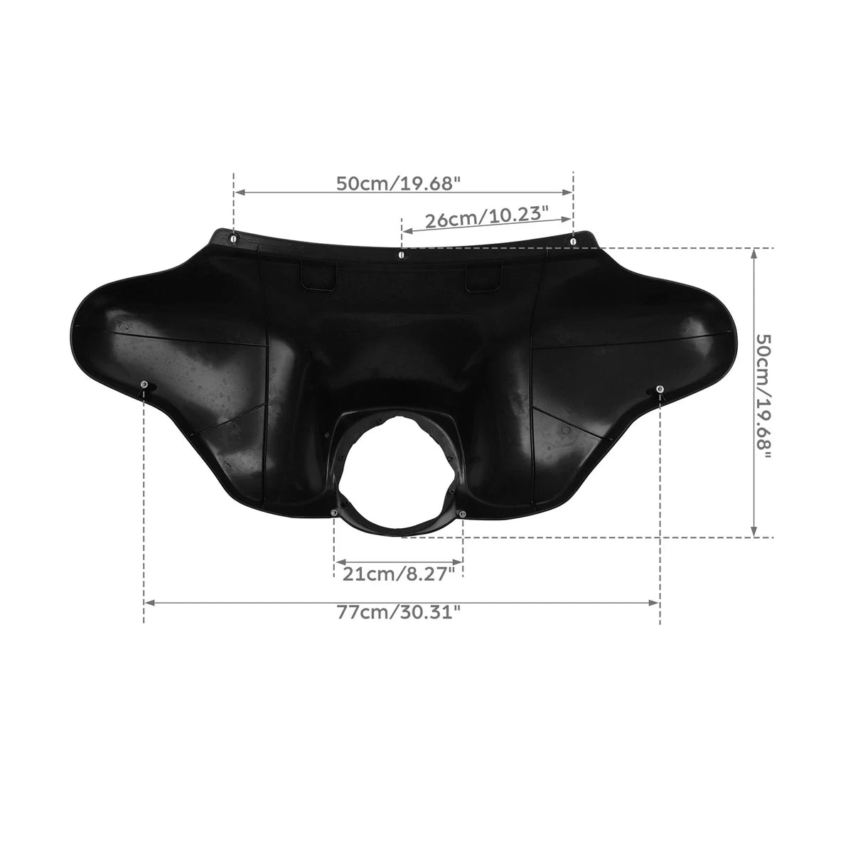Front Fairing Batwing Upper Outer for Harley Davidson Touring 1996-2013