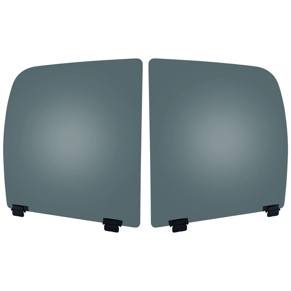 2-Piece Rear Door Glass Set for Ram Truck