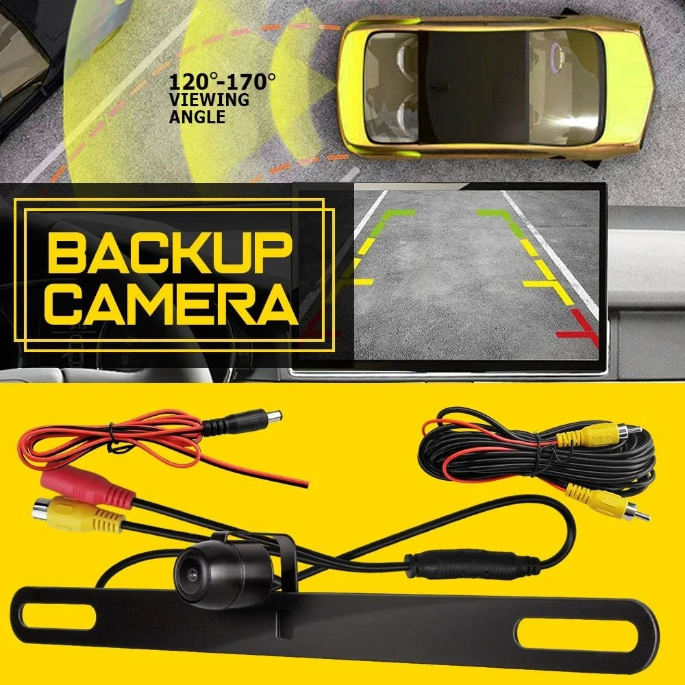 170º Rear View Backup Camera for - Waterproof HD Night Vision