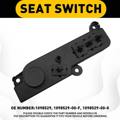Power Seat Control Switch for Tesla Model 3/Y (2017–2022)