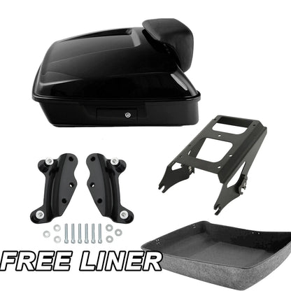 Chopped Trunk Pad Mount Rack Docking Kit - Harley Street Glide 2009–2013