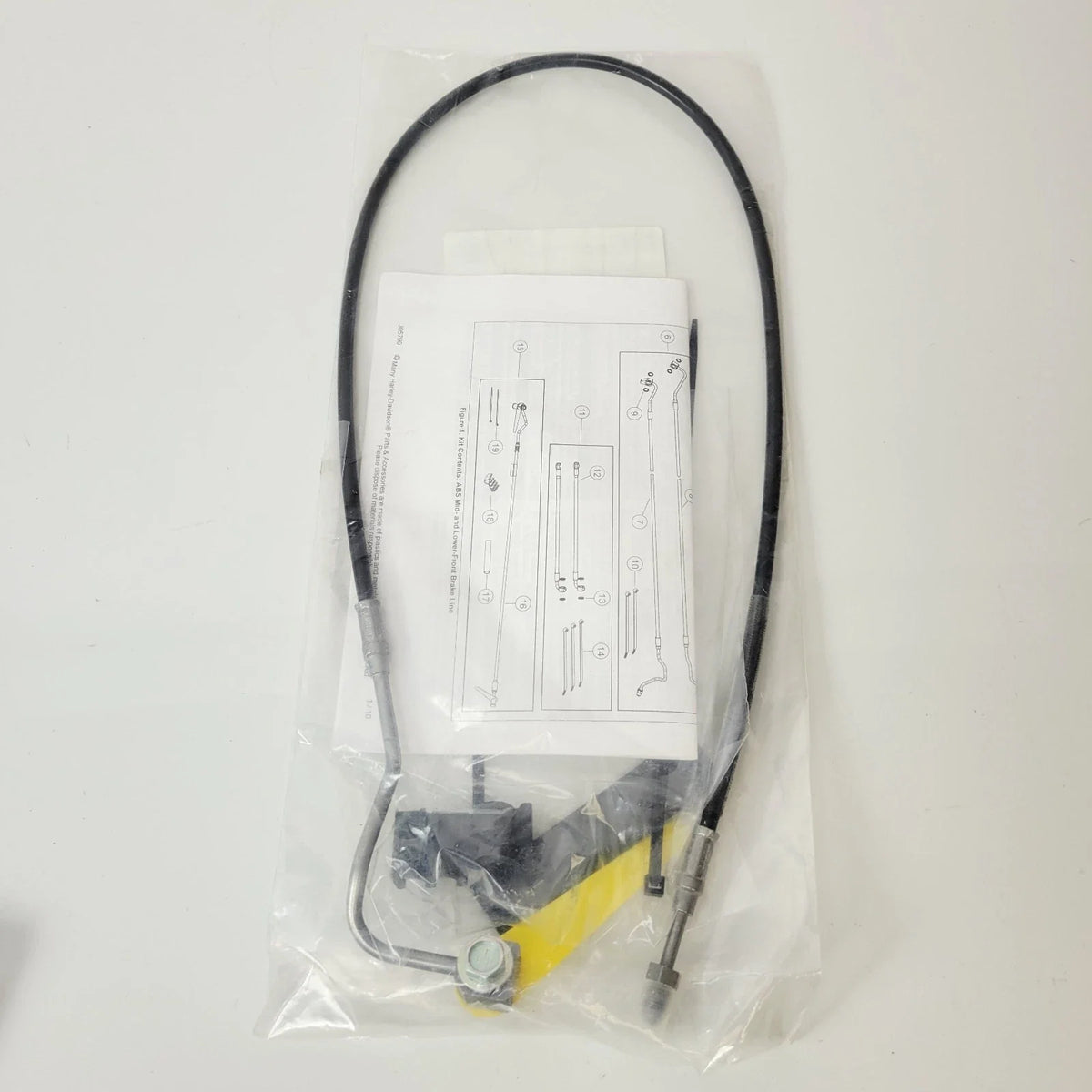 Front Brake Line Mid Section for 2014–Present Harley-Davidson Touring