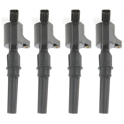 Ignition Coils Set of 4 for Ford E350 E450 E150 E250 F150 F250 (1992–2021)