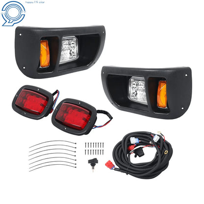LED Headlights and Tail Lights Kit for DS Club Car (1993–Present)