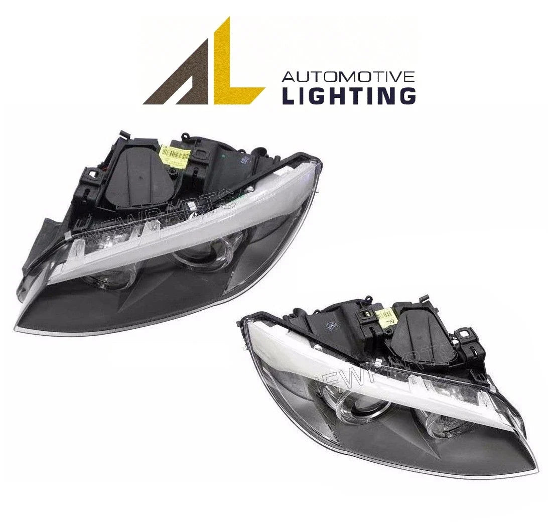 Set of 2 Headlight Assemblies for BMW E92 E93 (2007–2013)