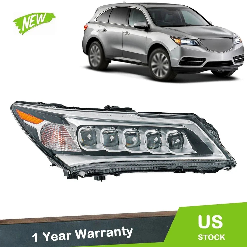 Right Side LED Headlight Assembly for Acura MDX (2014–2016)