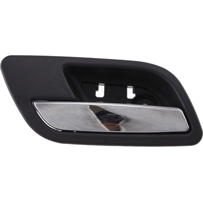 Set of 4 Interior Door Handles for Chevrolet Silverado 1500 (2007–2013) Black Chrome