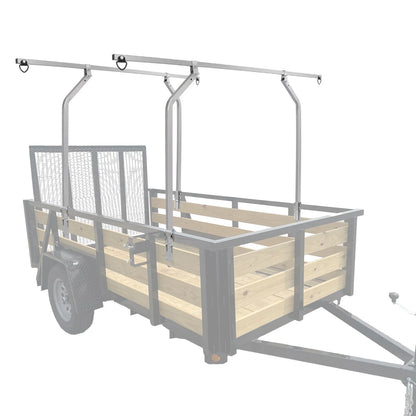 Cross Bar System Kit for Universal Utility Trailers (Raised Side Rails)