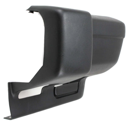 Bumper End for Jeep Cherokee (1997–2001) Front Left Textured Plastic 5DY41DX9AC