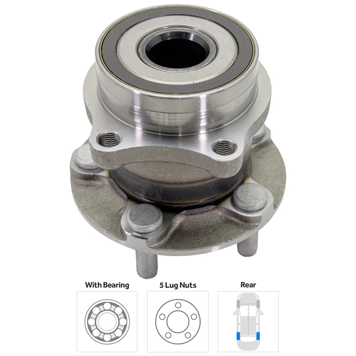 Wheel Hub Pair for Toyota GR86