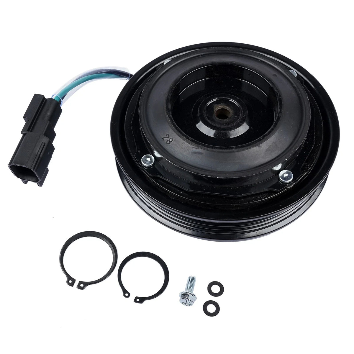 AC Compressor Clutch with Pulley Hub Coil for Sierra 1500 (2014-2018)