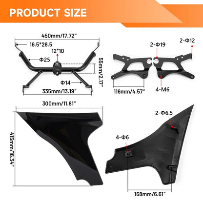 Support Bracket for Side Fairing Panel on Harley Road Glide CVO 2024+