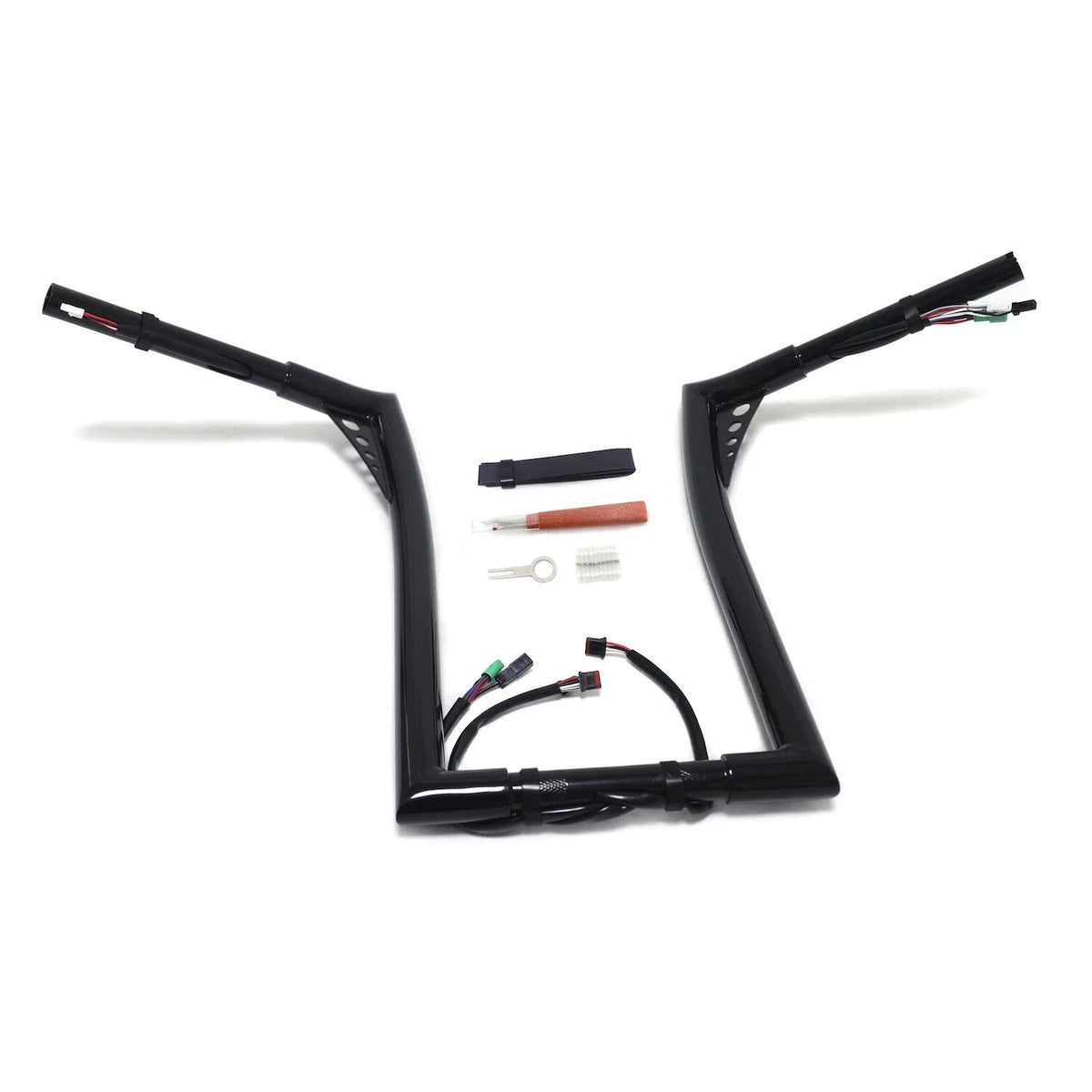 12" Prewired Handlebar Ape Hanger for Harley Road King FLHR (2014-2015)