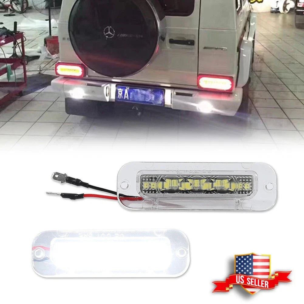 LED License Plate Lights for Benz G-Class W463 (1990–2023)