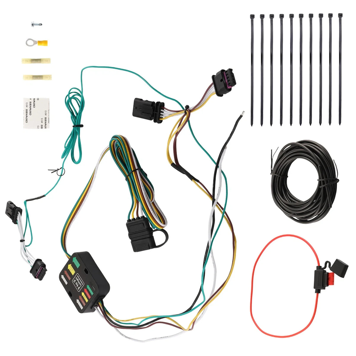4-Way Trailer Wiring Connector Kit for Jeep Renegade (2015–2022)