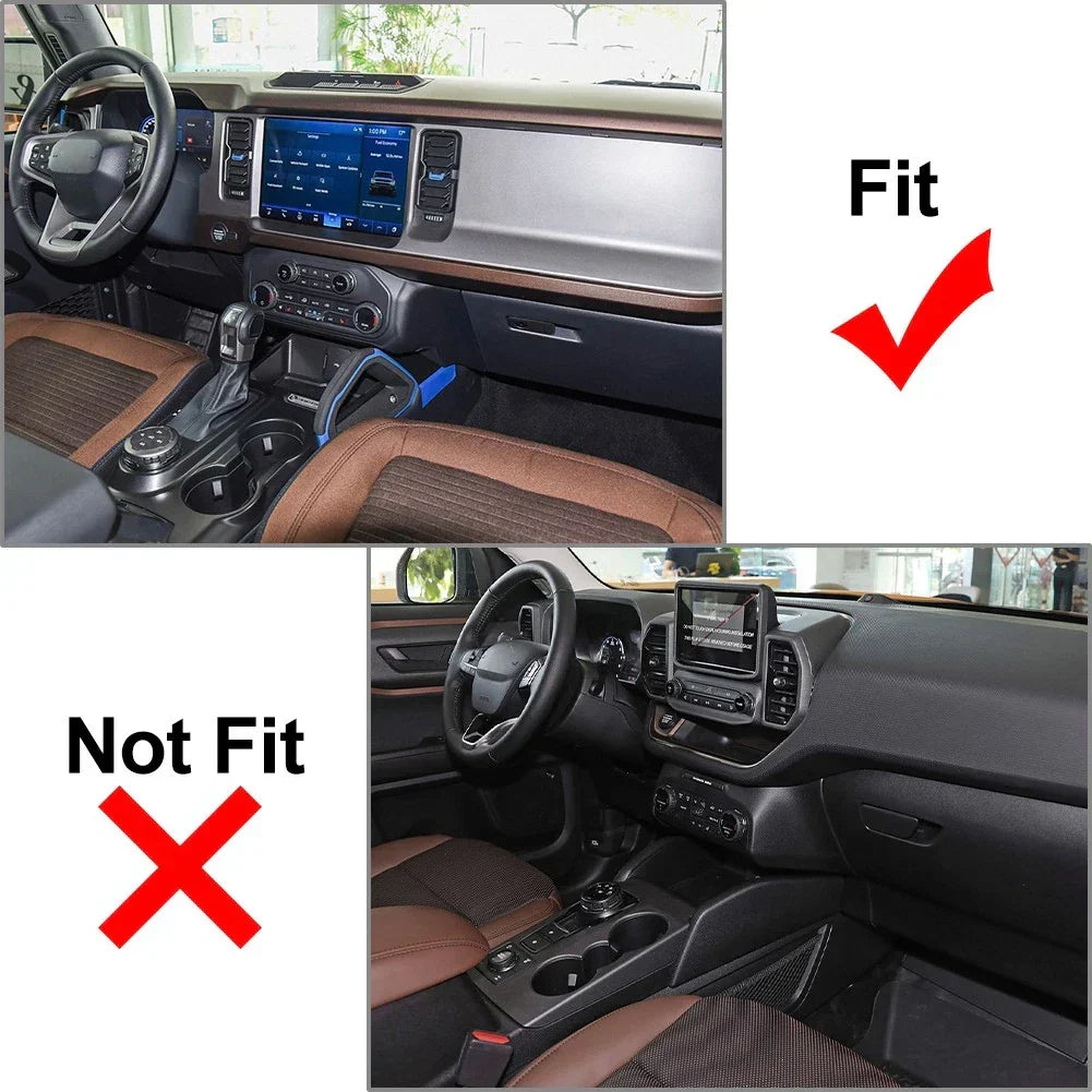 Gear Shift Side Tray Storage Box for 2021-2024 Ford Bronco