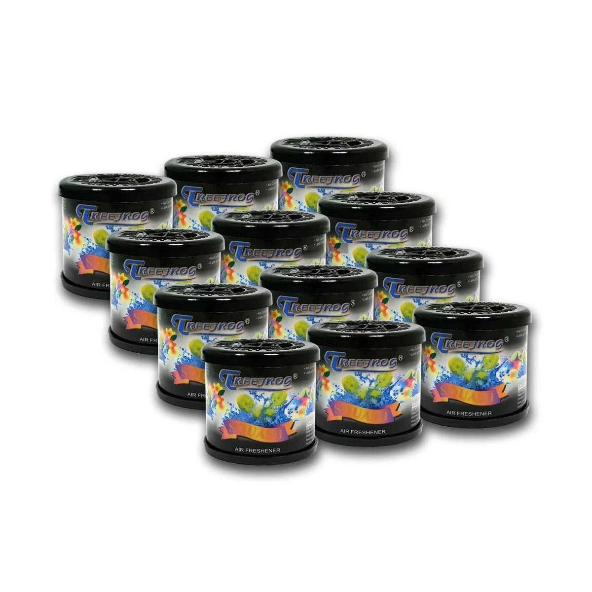 2.8oz Gel Air Freshener for Car/Truck/Office - Treefrog Squash Scent