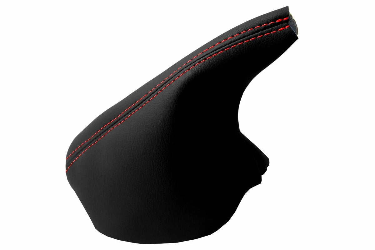 E Brake Boot Cover for BMW E30 (1984–1991) Black Red Stitch