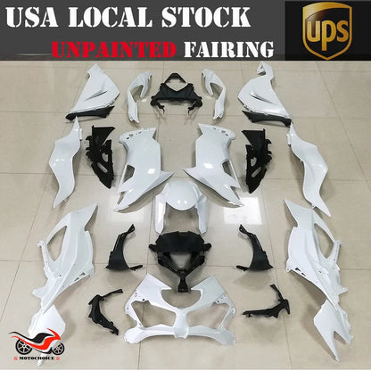 Unpainted ABS Fairing Kit for Kawasaki Ninja ZX-6R (2019-2023)