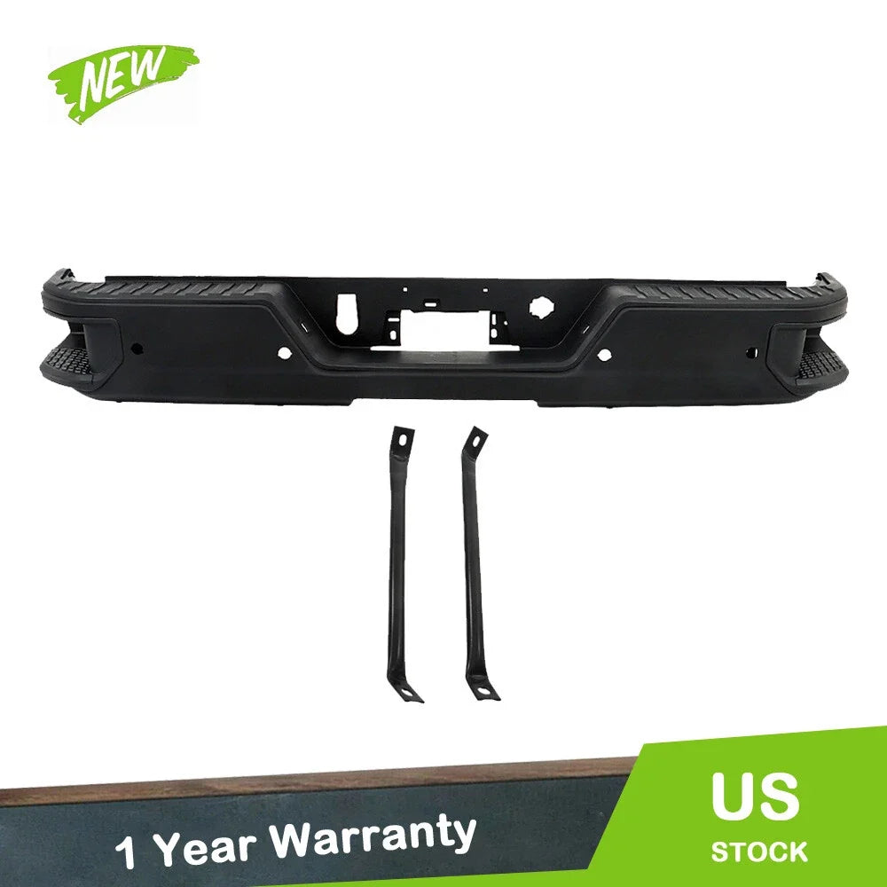 Primered Rear Bumper Assembly for Silverado Sierra 1500 (2019–2023)