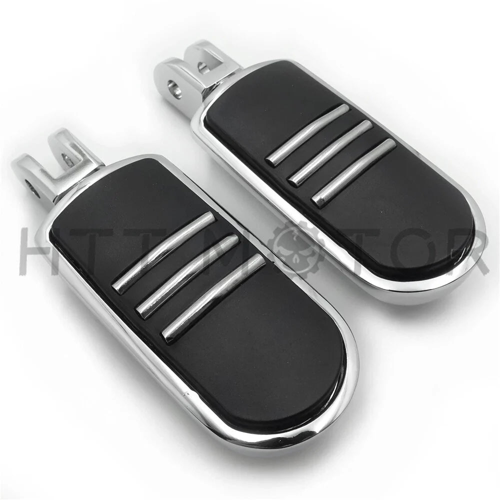 Streamliner Chrome Footpegs (2) for Harley FXBB FXBR FXBRS FXLR 2018–Later