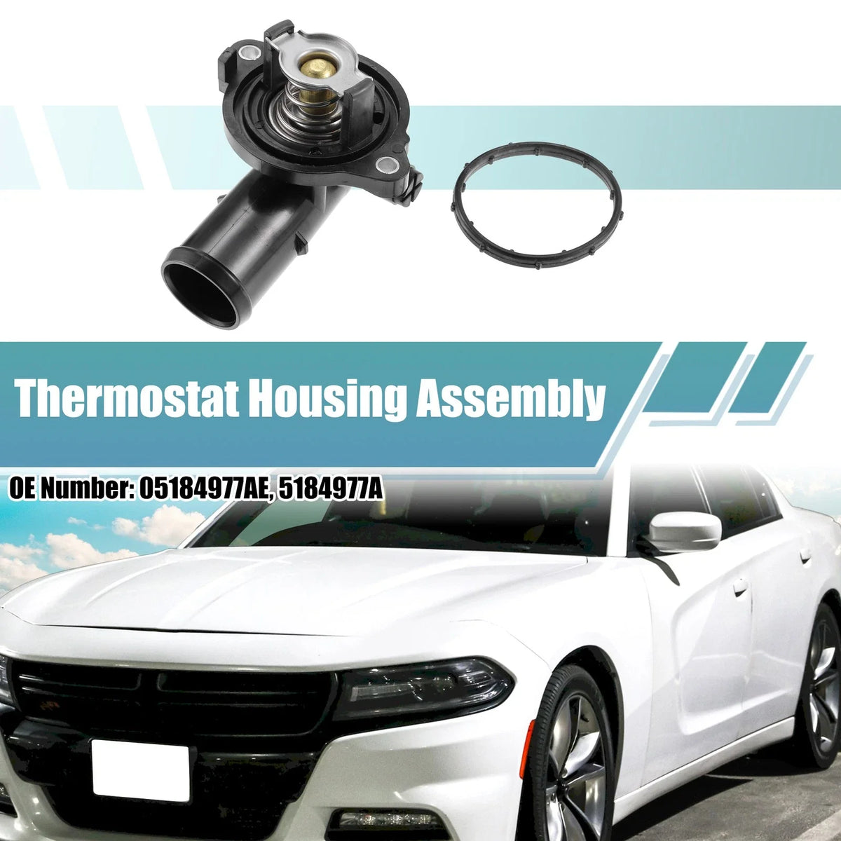 Thermostat Housing Assembly for Dodge (05184977AE)
