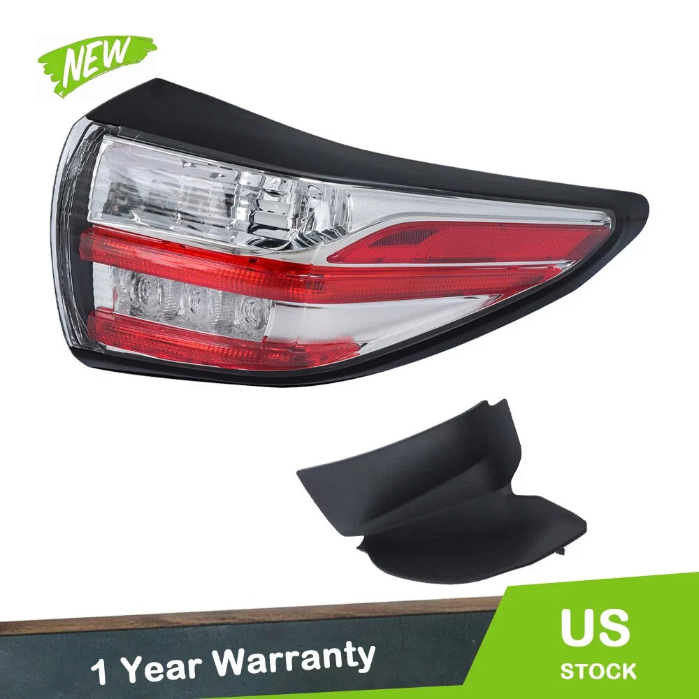 Rear Outer Tail Light for Nissan Murano (2015–2018) Halogen/LED