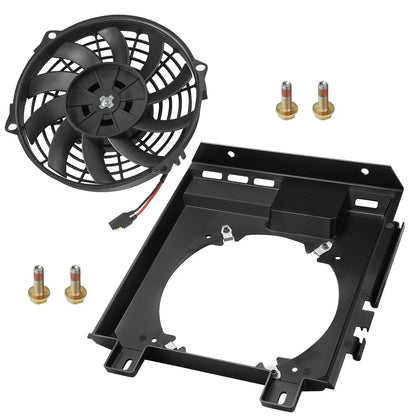 Radiator Cooling Fan Assembly for Polaris Sportsman 400 4X4 (2001–2003)