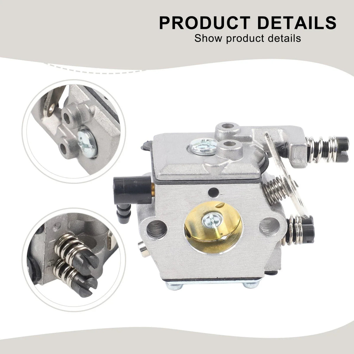 Performance Carburetor for Chainsaws 009, 010, 011, 012 (Metal)