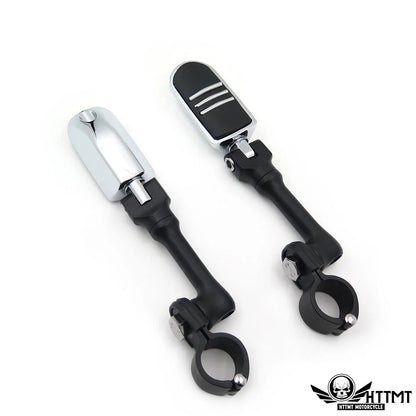 4.5" Foot Pegs (1.25" Male Peg) - 1 Pair for Harley Touring