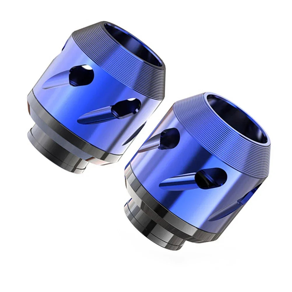 Blue CNC Frame Protector Crash Slider for Dirt Pit Bike
