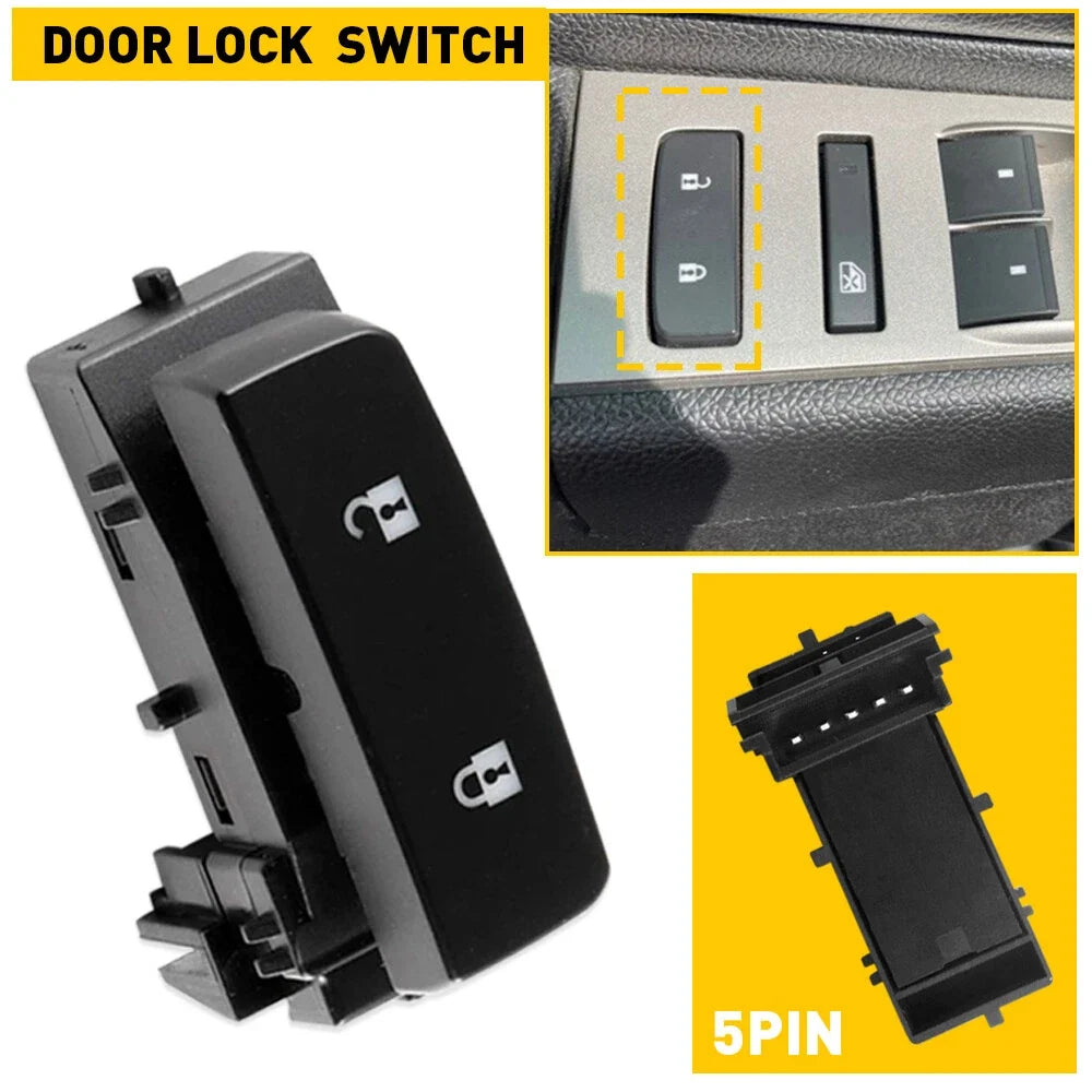 Front Door Lock Switch for Chevy Silverado 1500 GMC (2008–2013)