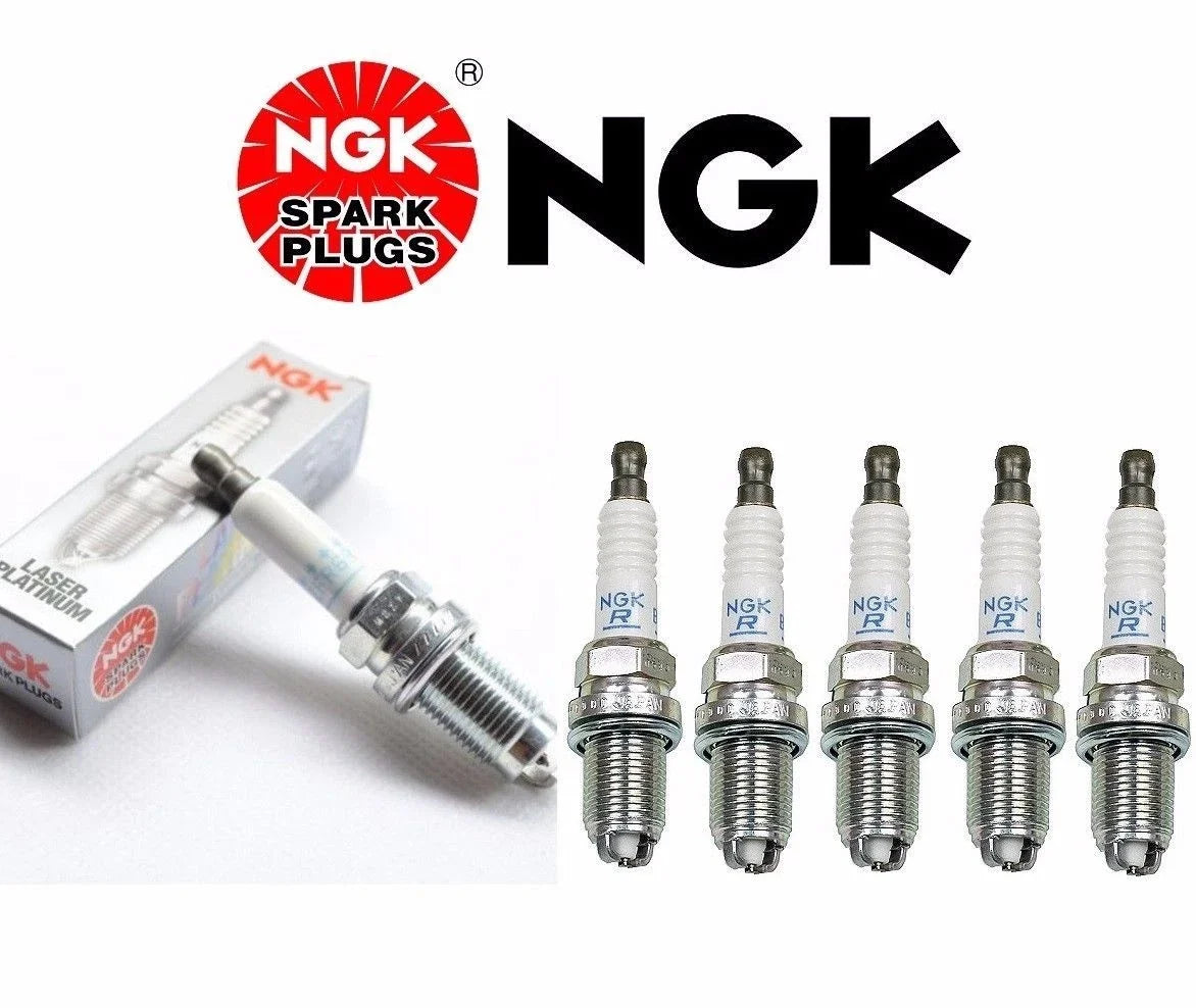 6pcs Spark Plugs for Nissan Maxima, Mazda, Mercedes (NGK)