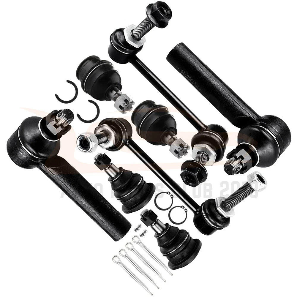 Set of 8 Front Ball Joints for Toyota 4Runner (2010–2018)