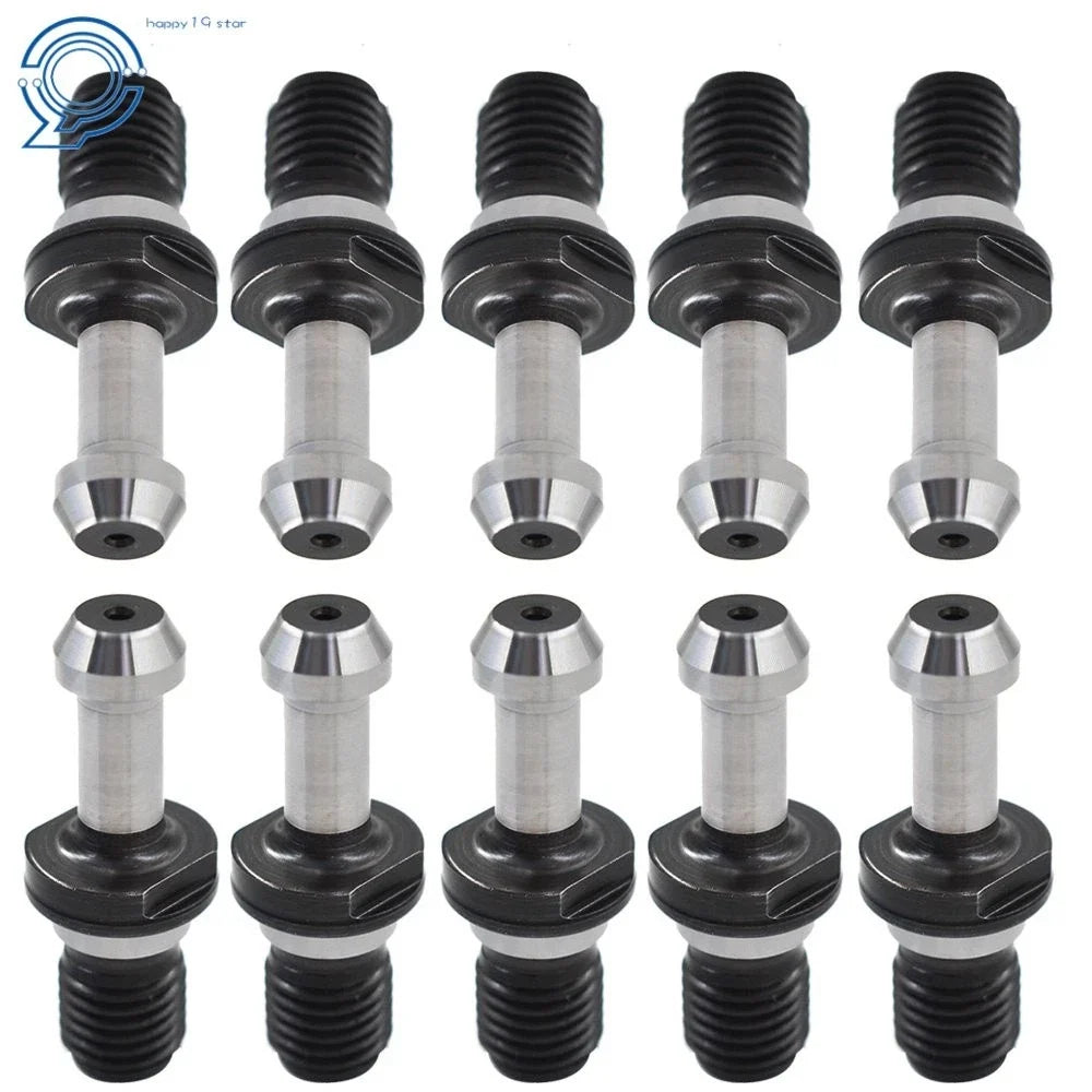 10PCS Pull Stud Retention Knob for Kia Mori Seiki (90° 0.589")