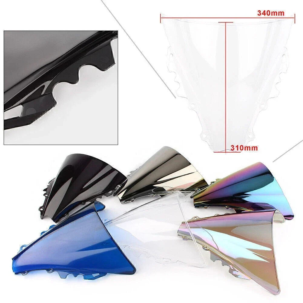 Blue Windscreen for Yamaha YZF R6 (2006-2007)