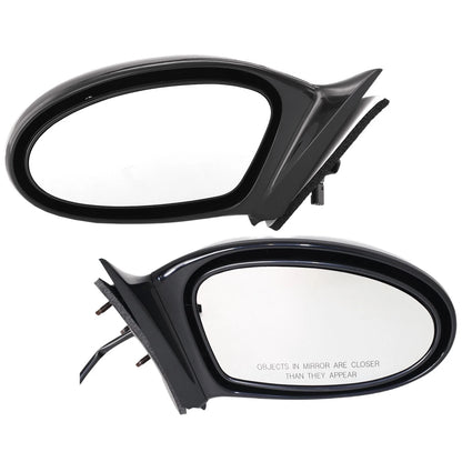Set of 2 Heated Mirrors for Oldsmobile Alero