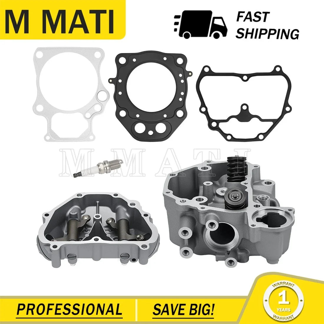 Top End Kit for Honda Rancher TRX420 2009-2024 with Cylinder Gasket