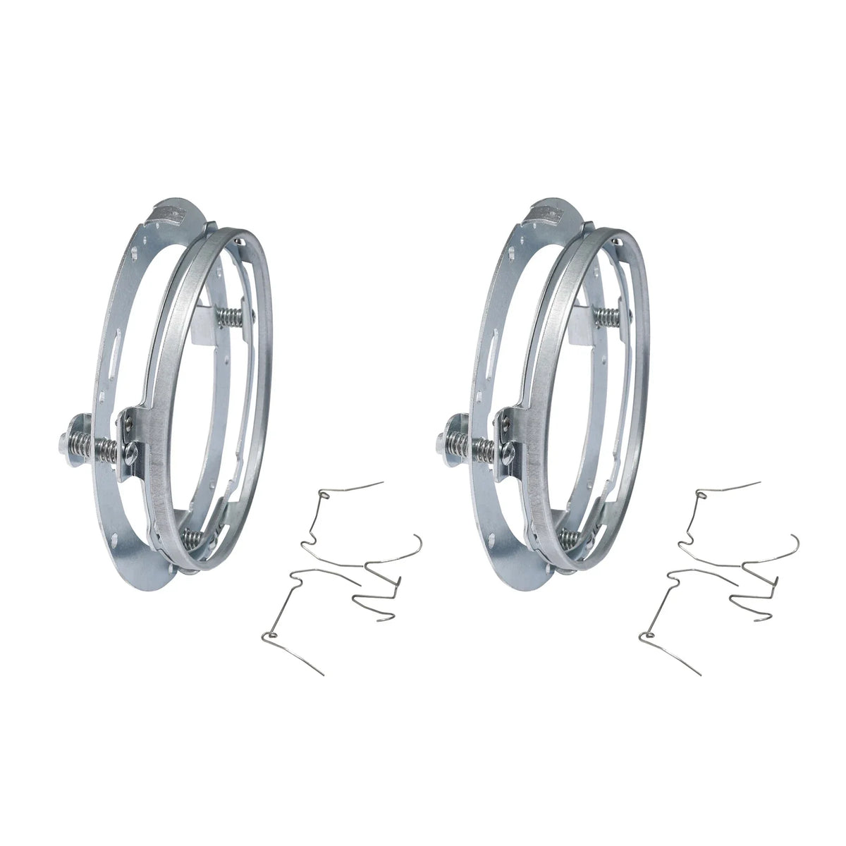 2X 7" Mounting Brackets for Harley Touring/Softail 1991-2013