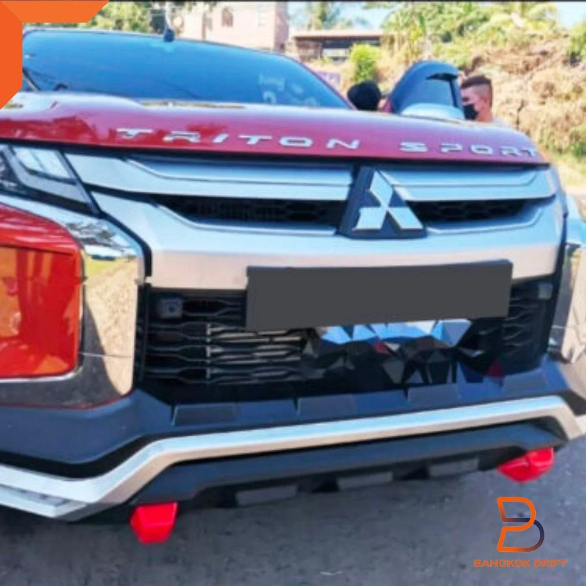 Chrome Front Bonnet Emblem for Mitsubishi L200 (2005-2023)