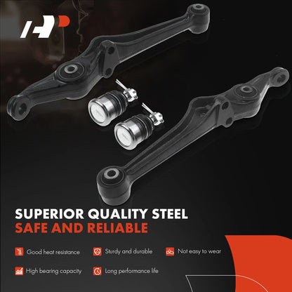 Front Lower Control Arm Ball Joint Set - 2X for Honda Accord 1998-2002