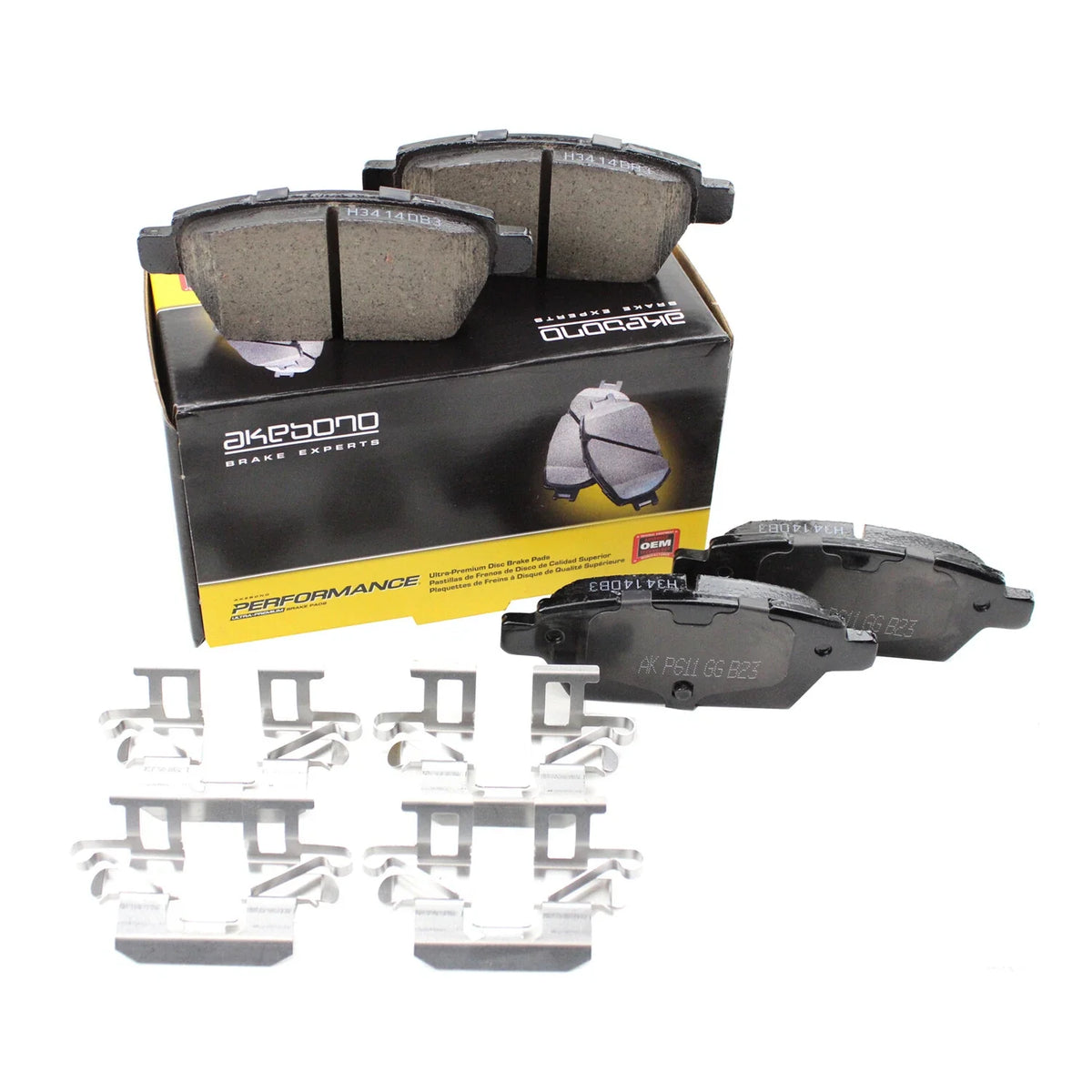 Ceramic Rear Brake Pads Set of 4 for Ford MKZ Fusion Zephyr 2006-2012