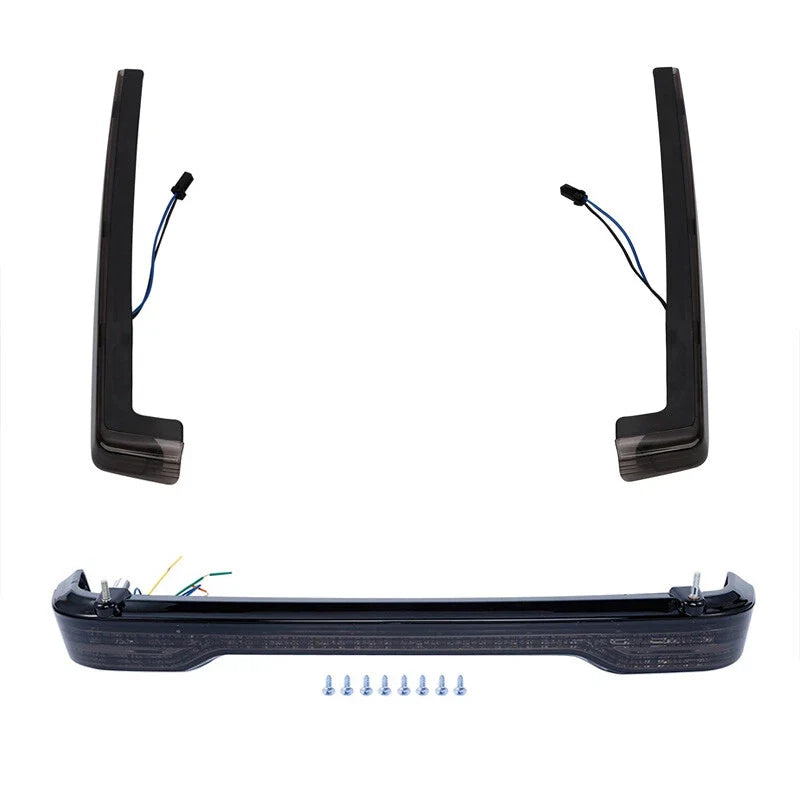 2X LED Brake Side Lights & Wiring Harness for Harley Touring (2014–2023)