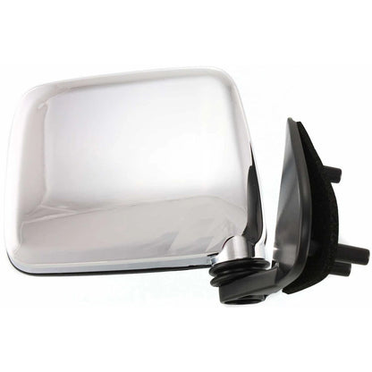 Chrome Manual Side View Mirrors Pair for Nissan Pathfinder D21 (1986–1995)