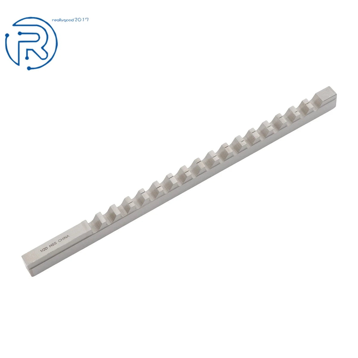 D Style HSS Standard Keyway Broach for CNC Machines (1/2" 9/16" × 13-7/8")